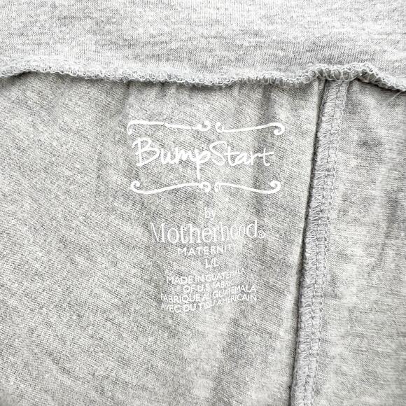 Motherhood Grey Flare High Waist Yoga Pants L - Picture 4 of 5